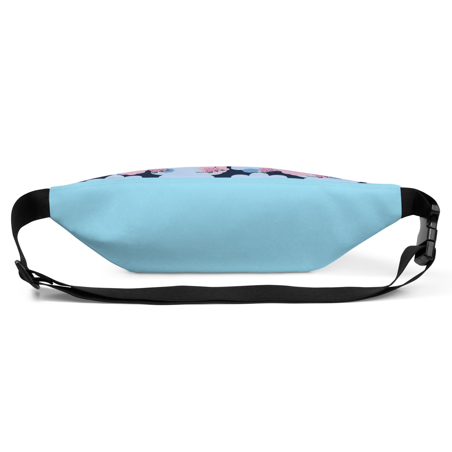 Blue Flower Fanny Pack