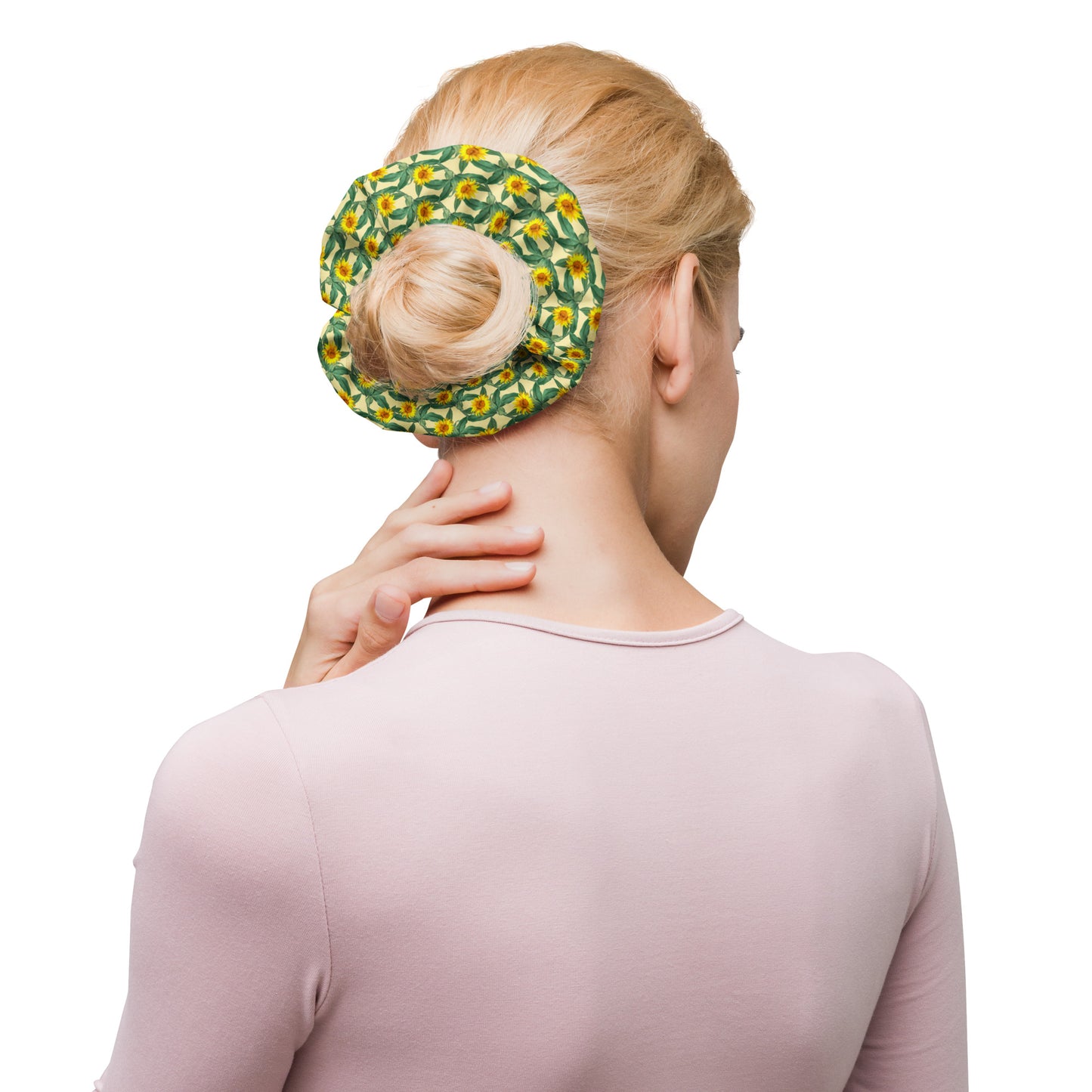 Sunflower Scrunchie