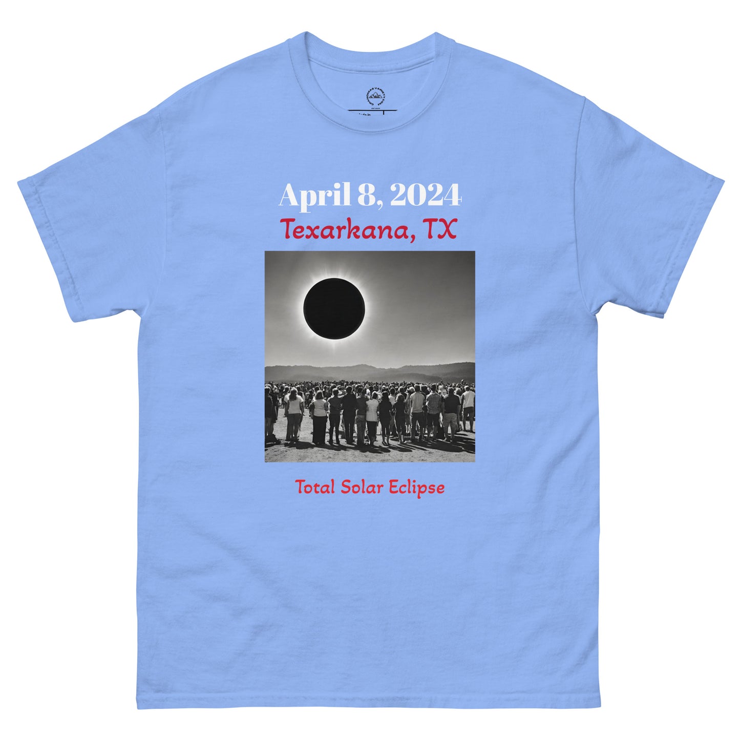 Solar Eclipse - Texarkana ,TX in Men's classic tee