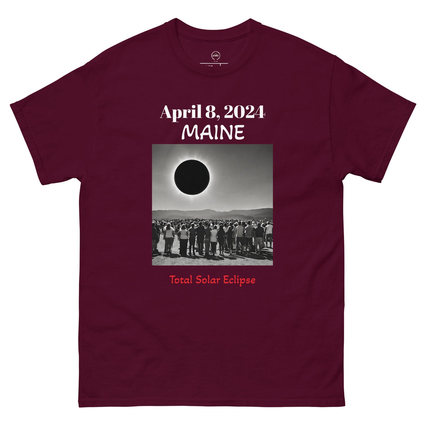 Solar Eclipse – MAINE in Men's classic tee